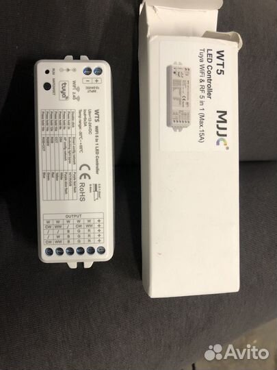 Контроллер WT5 Tuya светодиодный с Wi-Fi