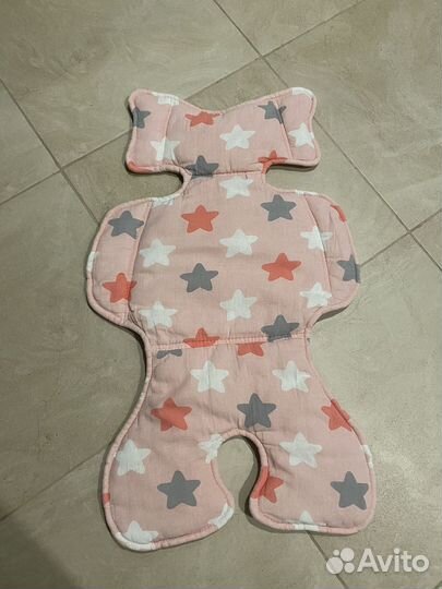 Матрасик в автокресло коляску стул для кормления