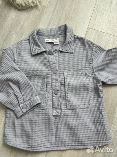 Рубашка zara 3-4года