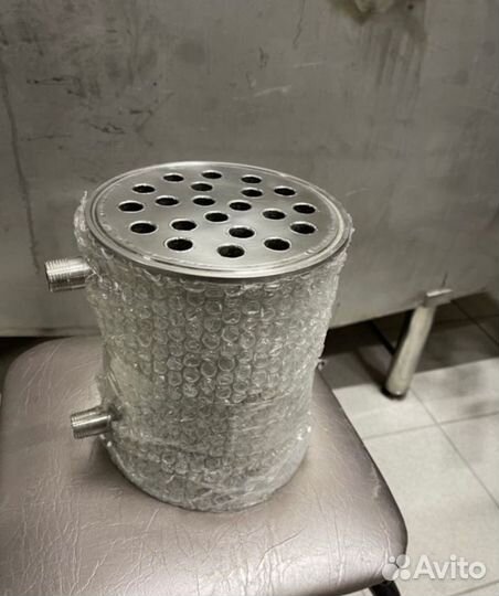 Дефлегматор 6 дюймов, высота 20см, нержавейка