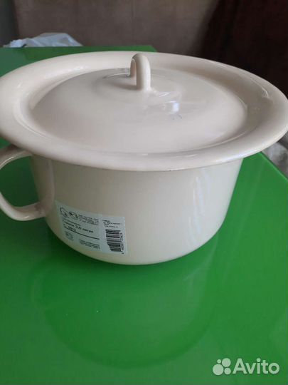 Горшок эмаль 3 литра