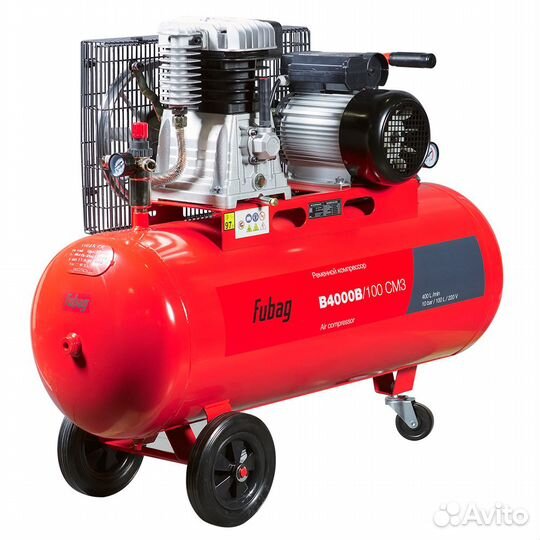 Компрессор ременной fubag B4000B/100 CM3