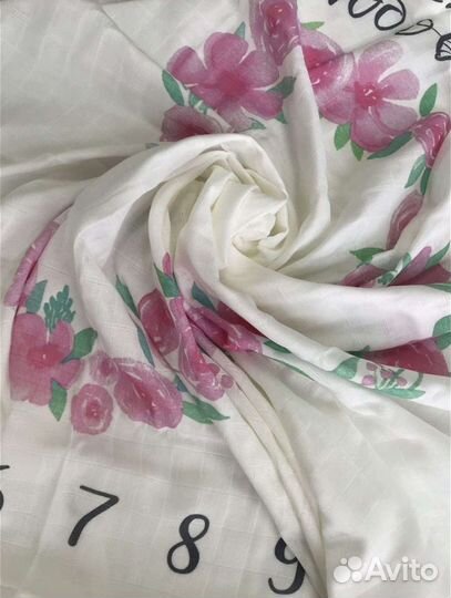 Пелёнка для фото по месяцам