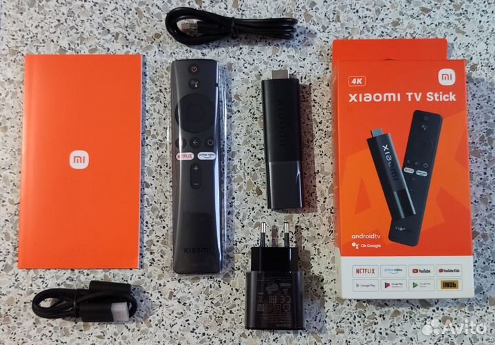 Тв приставка Xiaomi Mi TV stick 4K (настройка 0р.)