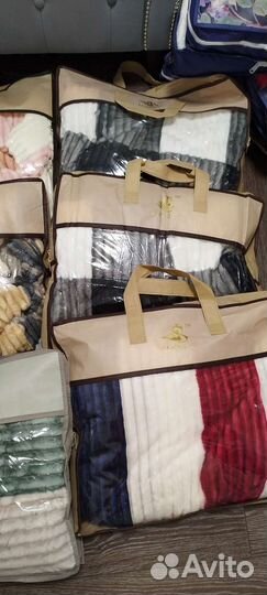 Пледы кубик