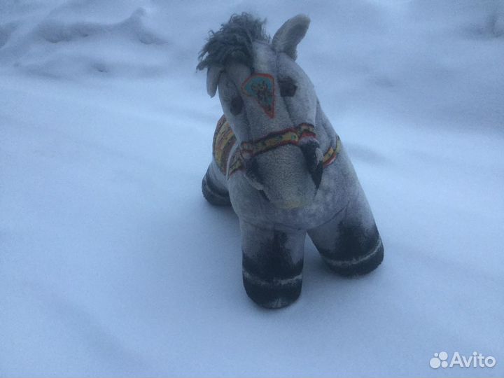 Лошадка прыгун детская