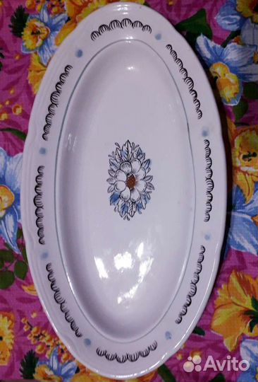 Блюдо под рыбу зик СССР