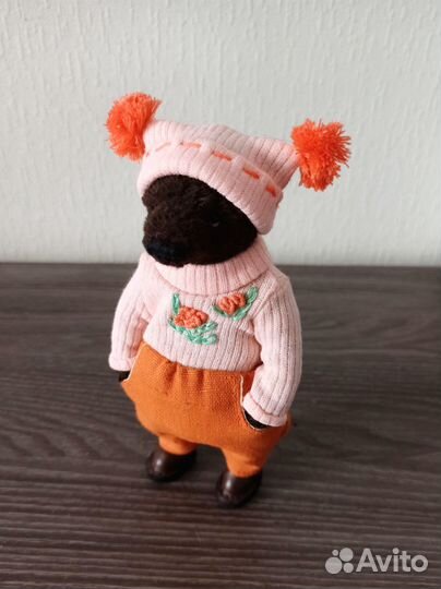 Мишка тедди игрушка, ручная работа