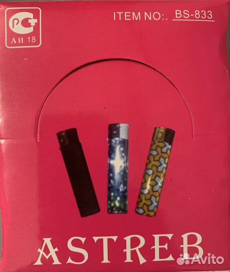 Зажигалка газовая с пьезо элементом