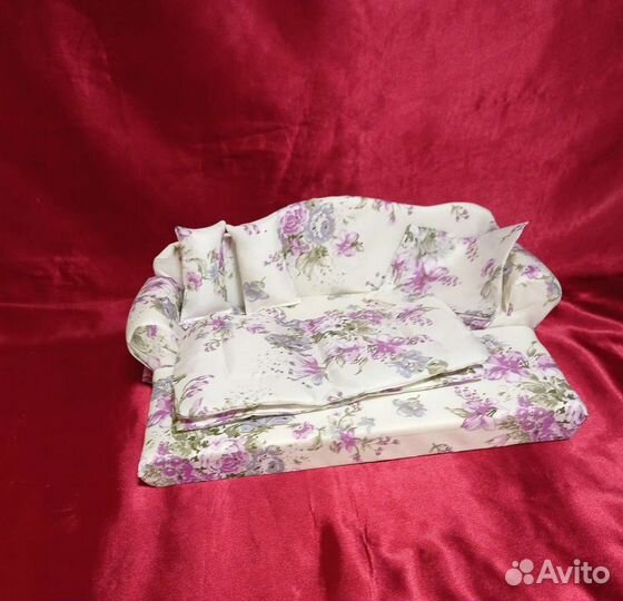 Детский диван для кукол новый