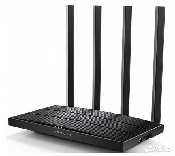 Wi-Fi роутер TP-Link Archer C6U, черный