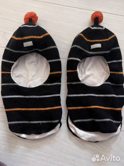 Шапка шлем зимняя для мальчика 48