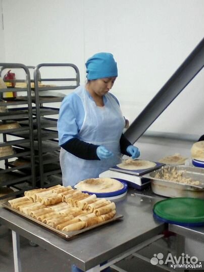 Помощник повара без опыта/снг