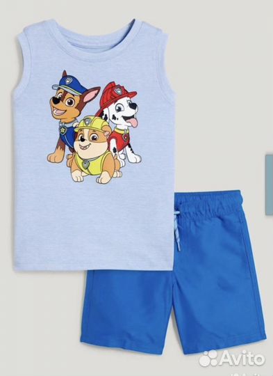 Майка и шортики-плавки C&A 92,104 р