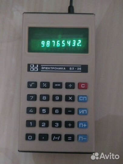 Калькулятор СССР 1981г
