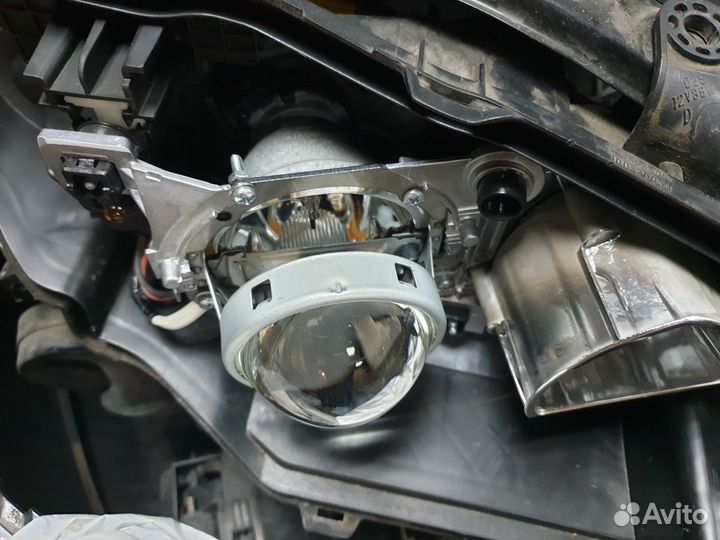 Замена биксеноновых линз