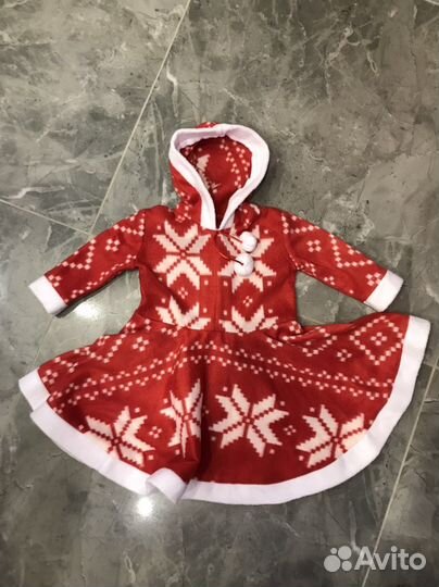 Костюм на девочку новогодний