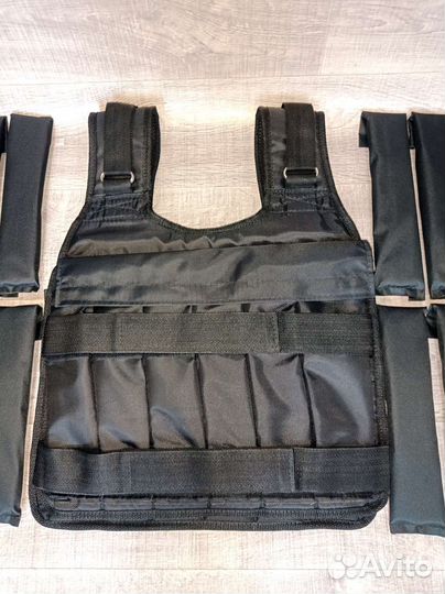 Жилет утяжелитель с грузом 15 кг