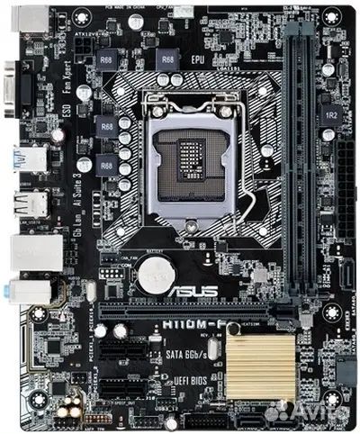 Материнская плата Asus H110M-F LGA 1151 PCI-E Dsub
