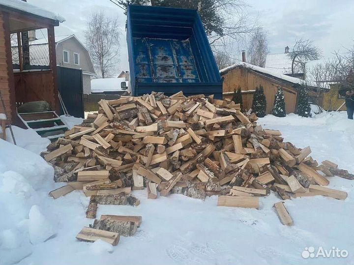 Дрова колотые березовые