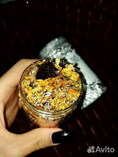 Фольга поталь для дизайна ногтей и рукоделия