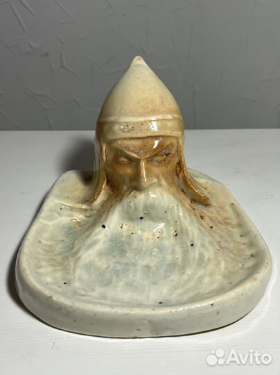 Пепельница, визитница старинная Руслан и Людмила