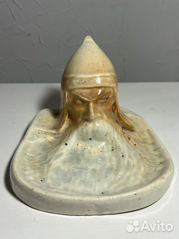 Пепельница, визитница старинная Руслан и Людмила