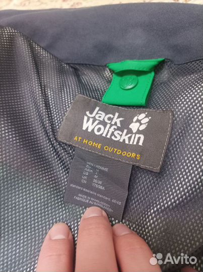 Ветровка jack wolfskin texapore 3m system оригинал