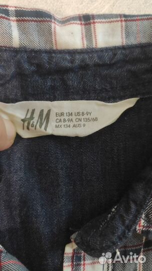 Рубашка H&M 134