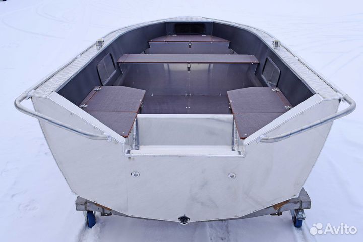 Новая алюминиевая лодка Wyatboat 370 нерегистрат