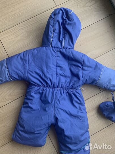 Комбинезон демисезонный зимний 62 68 74 80