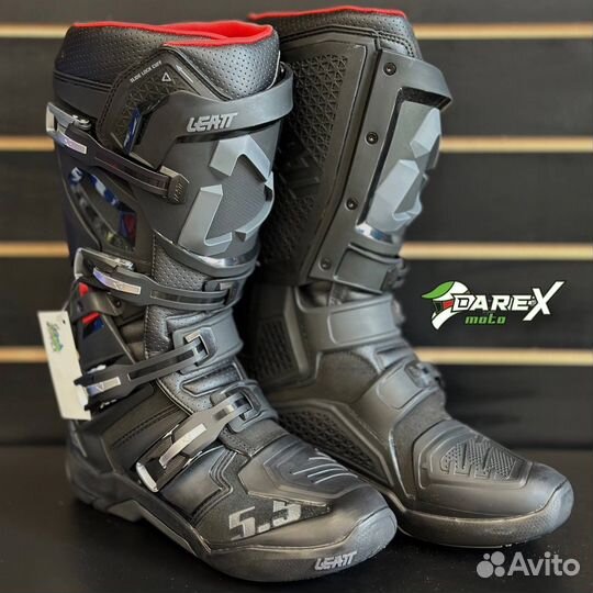 Мотоботы Leatt 5.5 FlexLock Boot Graphene размер45