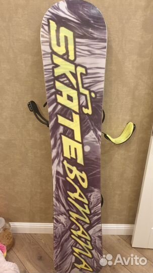 Сноуборд lib tech 154 и крепления union