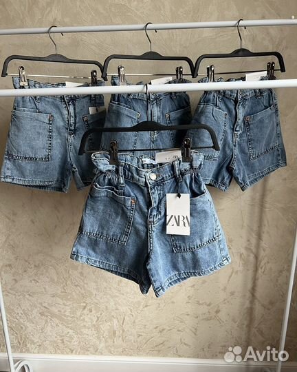 Шорты новые для девочек 128 134 140