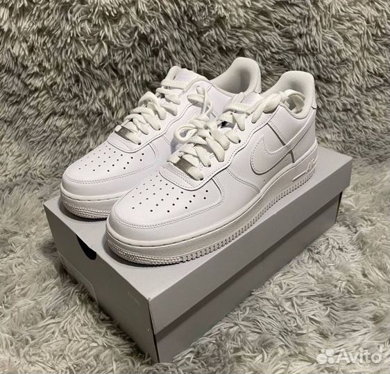 Nike Air Force 1'07 low white Оригинал