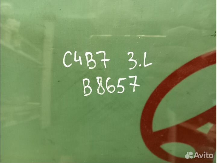 Стекло двери citroen C4(B7)