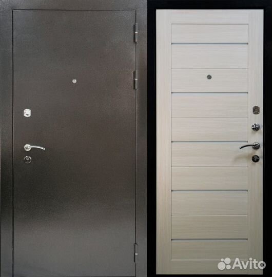Дверь металлическая толстая 