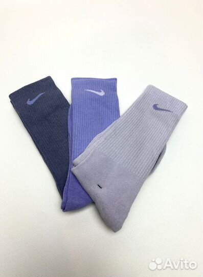 Носки Nike набор 3 шт сиреневые 40-46