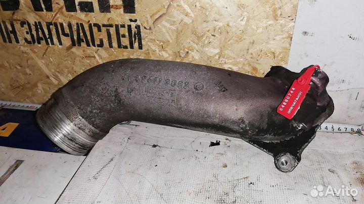 Патрубок интеркуллера / D2066 (MAN)