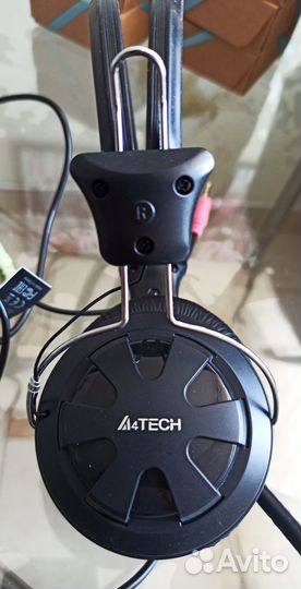 Компьютерная гарнитура A4Tech HS-28 Black