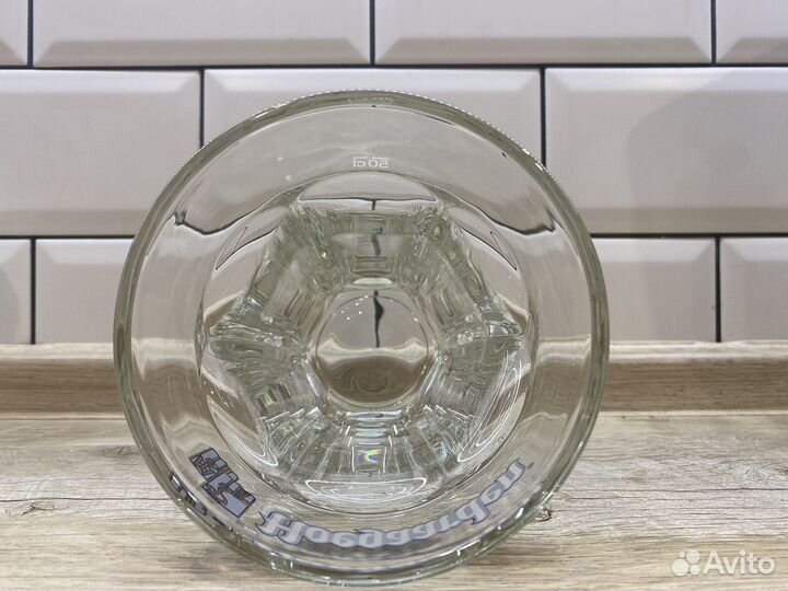 Фирменный бокал / Hoegaarden / для пива