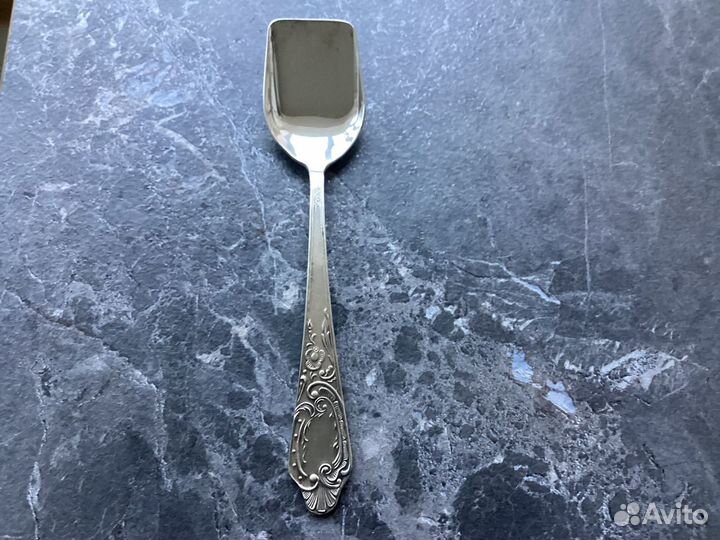 Ложка -лопатка для сахара серебряная
