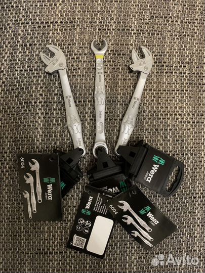 Рожковый ключ Wera 6004 Joker XS 7-10, S 10-13