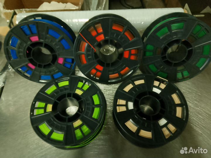 PLA пластик для 3D печати переходные цвета