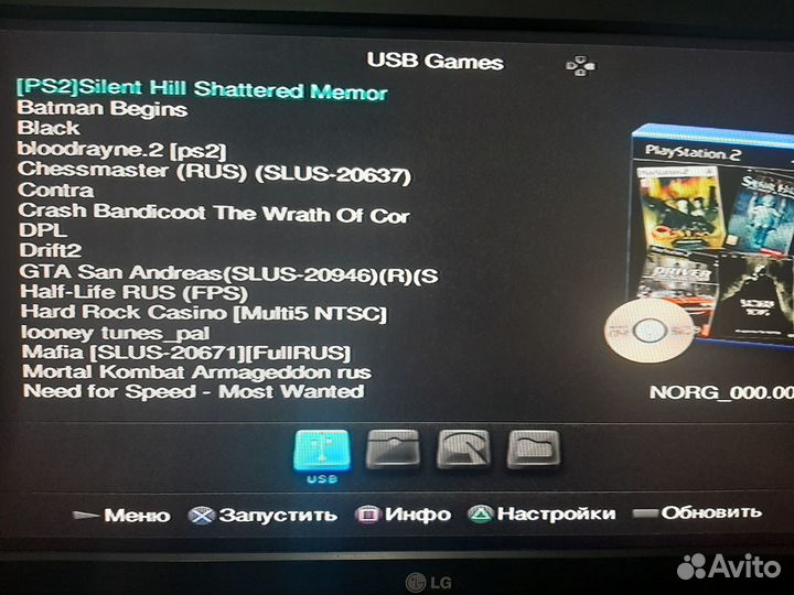 Карта памяти ps2 Slim 9000X 64 мб + fmcb (funtuna)