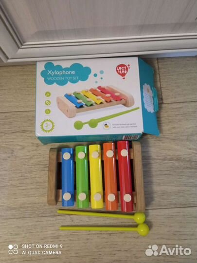 Развивающая музыкальная игрушка ксилофон