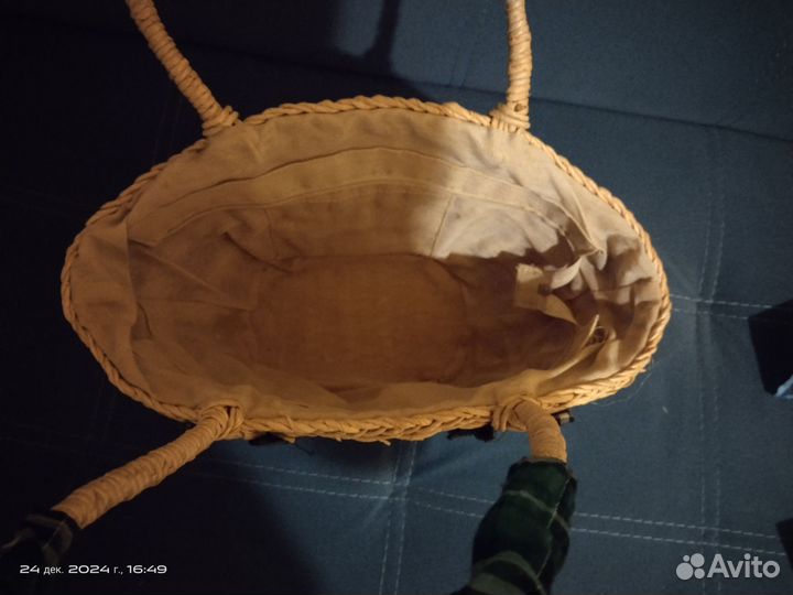 Корзина плетеная