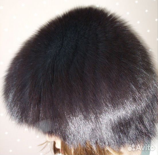 Меховая женская шапка