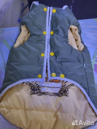 Жилет для собаки, двусторонний