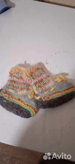 Пуховые носки детские